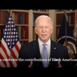 'Black History Is American History': Biden Commemorates Black History Month