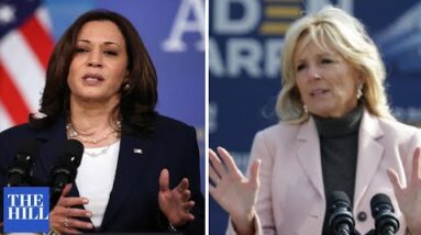 'I Just Said That To Make You Laugh': Dr. Jill Biden Accidentally Refers To Harris As President