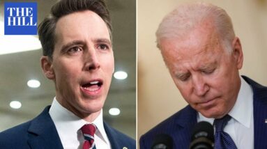 'A Mad Rush To The Exits': Hawley Torches Biden Administration Over Botched Afghanistan Withdrawal