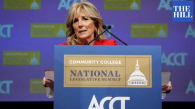 'I Was Disappointed': Jill Biden Acknowledges Free Community College Won't Be In Build Back Better
