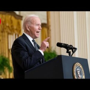 Biden delivers remarks on the Russia, Ukraine conflict, in 180 seconds