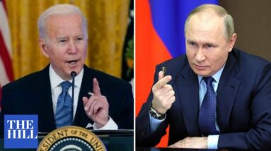 'We Will Bring An End To It': Biden Pledges To Stop Nord Stream 2 Pipeline If Russia Invades Ukraine