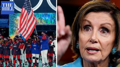 Pelosi Tells Athletes Competing At Olympics Not To Speak Out Against Chinese Government