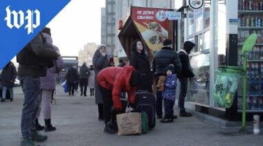Fear and confusion in eastern Ukraine after Russian attacks