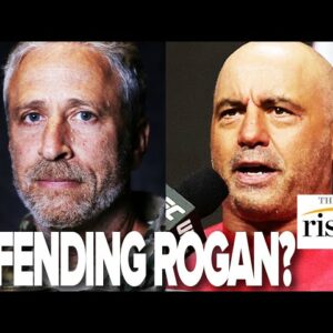 Jon Stewart Says Canceling Rogan Akin To BANNING Iraq War Criticism, Will Be Unintended Consequences