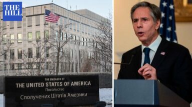 US Closing Embassy In Kyiv And Moving Diplomats To Western Ukraine Amid Threat Of Russian Invasion