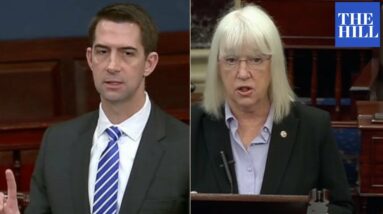 'Democrats Think They Know Better!' Cotton, Murray Spar On Senate Floor Over School Mask Mandates
