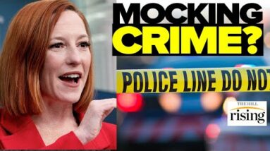 Jen Psaki MOCKING Crime Surge On Pod Save America Is Perfect Example Of OUT OF TOUCH Dem Party