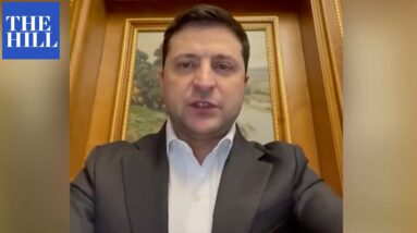 'Putin Wants To Destroy My Country, Our Country': President Zelensky Addresses Ukraine
