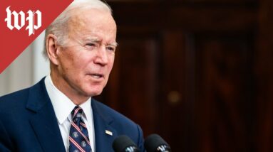 WATCH: Biden provides an update on the Ukraine-Russia military crisis