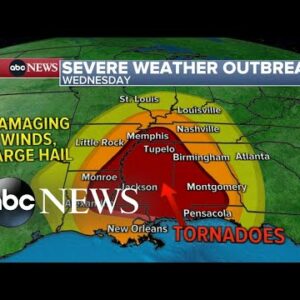 58 million Americans on alert for damaging wind, tornadoes