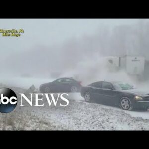 Arctic blast causes low temps in Northeast l GMA