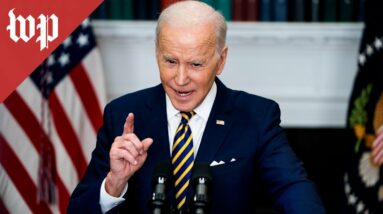 WATCH LIVE | Biden announces further economic restrictions against Russia