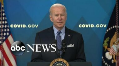 Biden gives new remarks on nation's fight against COVID-19