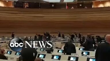 Diplomats walk out of Russian Foreign Minister's UN speech