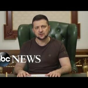 President Zelenskyy remains defiant in the face of the latest violence in Ukraine