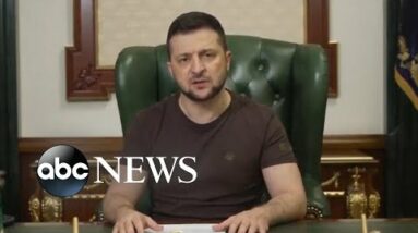 President Zelenskyy remains defiant in the face of the latest violence in Ukraine
