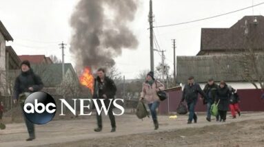 Growing concerns for Ukrainian civilians as Russian attacks escalate I ABCNL