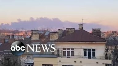 Lviv struck by missiles for 1st time