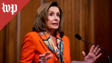 Pelosi holds her weekly news conference