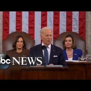 President Biden concludes State of the Union address I ABCNL