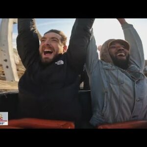 FOX 5's Kevin McCarthy rides rollercoaster at Six Flags America on his birthday! | FOX 5 DC