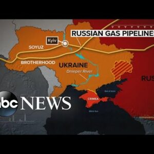Russian oil continues to flow through Ukraine | ABCNL