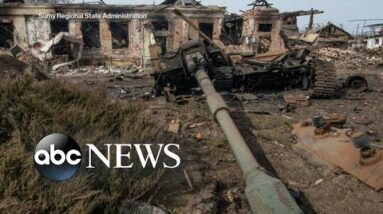 Ukraine takes back Russian-seized territory with counterattacks l GMA