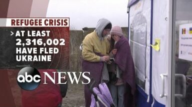 Ukrainian refugee crisis surpasses 2 million people