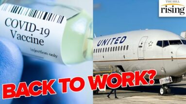 United Airlines Invites Some Unvaxxed Employees BACK To Work