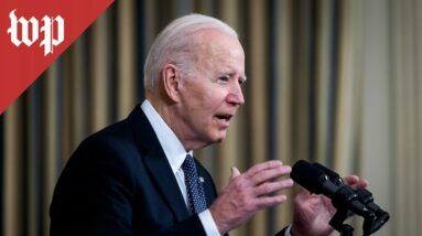 WATCH: Biden gives update on the country’s fight against covid-19