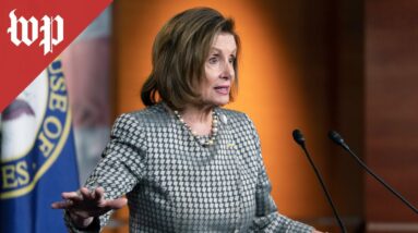 WATCH: Pelosi holds her weekly news conference