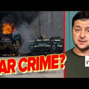 Zelensky Calls Bombing Of Kharkiv A WAR CRIME, Civilian Center Hit