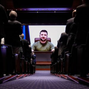 Zelenskyy makes virtual plea to Congress, in 180 seconds