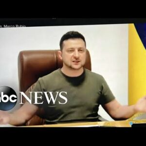 Zelenskyy pleads with US lawmakers for help