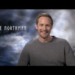 THE NORTHMAN interviews - Alexander Skarsgard, Robert Eggers - True Blood prequel, Lighthouse, Witch