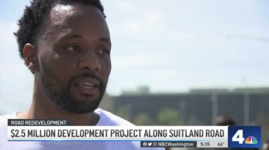 $2.5 Million Suitland Road Redevelopment Project Underway | NBC4