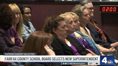 Fairfax County School Board Selects New Superintendent Amid Student Protests | NBC4 Washington