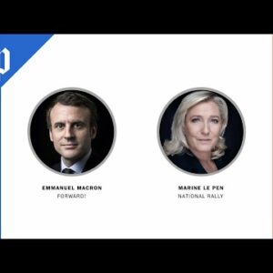 Macron, LePen set for rematch in French presidential election on April 24