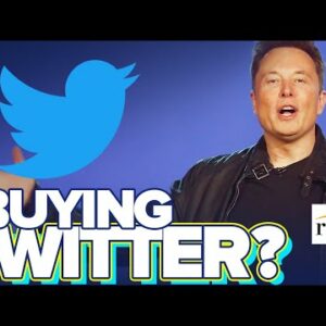 Elon Musk Makes $41B CASH Offer To Buy Twitter
