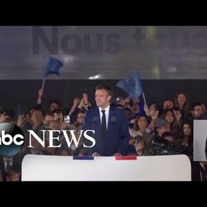 Macron beats Le Pen in French presidential election