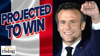 Macron Projected To DEFEAT Le Pen In French Presidential Election