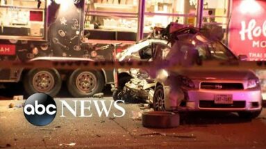 Multiple injured after car crash into food truck in Austin