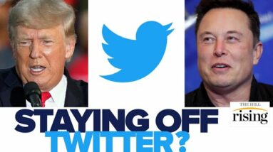 NEW: Donald Trump Will STAY OFF Twitter Even IF Reinstated By Elon Musk