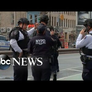 NYC subway shooting eyewitness on bloody aftermath