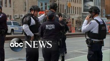 NYC subway shooting eyewitness on bloody aftermath