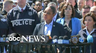 Officials give 1st update on Brooklyn subway shooting