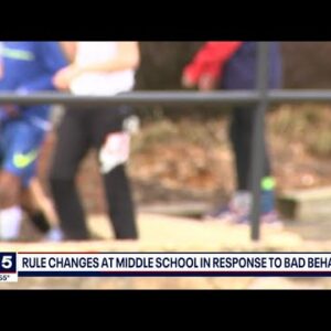 Amid a rise in bad behavior, an Arlington middle school changes rules | FOX 5 DC