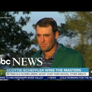 Scottie Scheffler wins the Masters