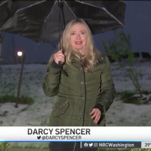 Snow, Rain Fall in Western Maryland | NBC4 Washington
